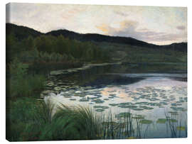 Leinwandbild Sommernacht - Kitty Kielland