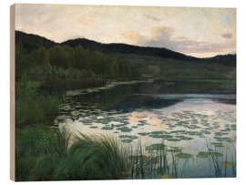 Cuadro de madera Summer Night - Kitty Kielland