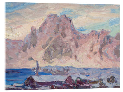 Quadro em acrílico Lofoten in Violet Study, 1934