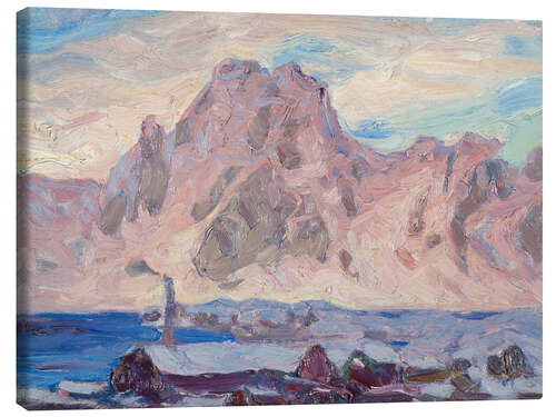 Lienzo Lofoten in Violet Study, 1934