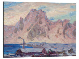 Magnettafel Lofoten in Violett Studie, 1934