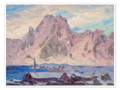 Póster Lofoten in Violet Study, 1934