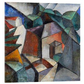 Cuadro de metacrilato Untitled, 1915 - Lyubov Sergeevna Popova