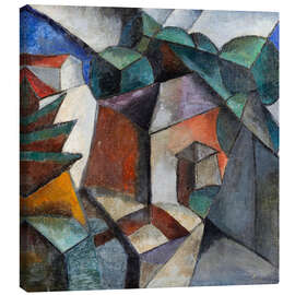 Canvas print Untitled, 1915 - Lyubov Sergeevna Popova