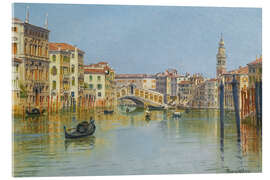 Acrylglas print The Rialto Bridge, Venice - Antonietta Brandeis