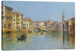 Canvas print The Rialto Bridge, Venice - Antonietta Brandeis