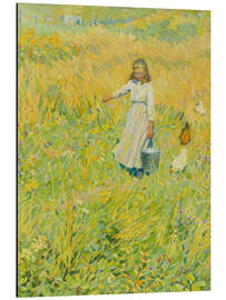 Alubild Die kleine Arbeiterin