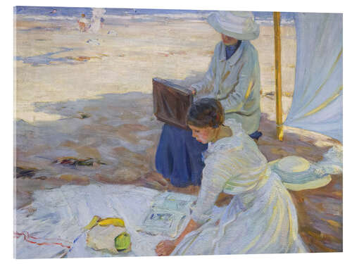 Quadro em acrílico In the shade of the tent