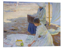 Gallery Print Im Schatten des Zeltes