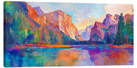 Canvastavla Echoes of the Horizon