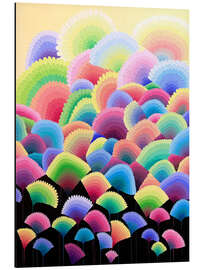 Alubild Multicolour Flowers - Maria Tuzhilkina