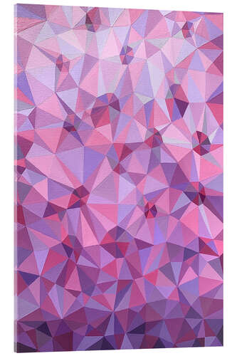 Quadro em acrílico Lilac Dreams