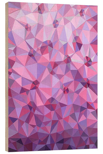 Print på træ Lilac Dreams