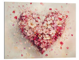 Gallery print Valentines Day Red Hearts II
