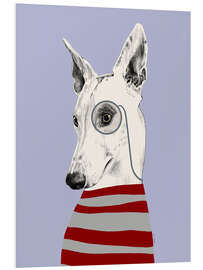 Tableau en PVC Greyhound with monocle