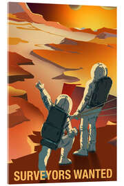 Akryylilasitaulu Surveyors Wanted - Space Travel Recruitment