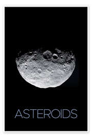 Wall print Asteroids I - NASA