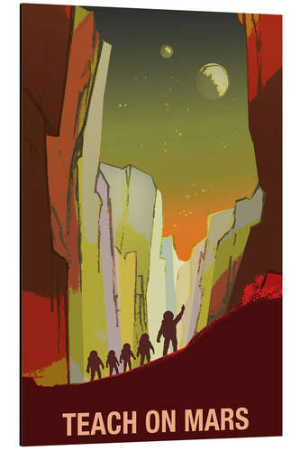 Alubild Teach on Mars - Space Travel Recruitment