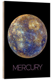 Holzbild Mercury I