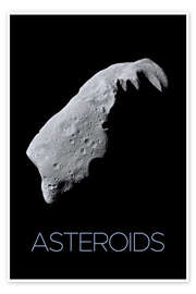 Wall print Asteroids II - NASA