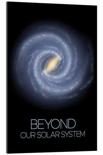 Akrylbilde Milky Way - Beyond Our Solar System