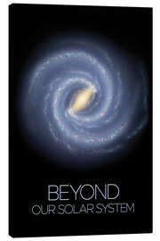 Tableau sur toile Milky Way - Beyond Our Solar System