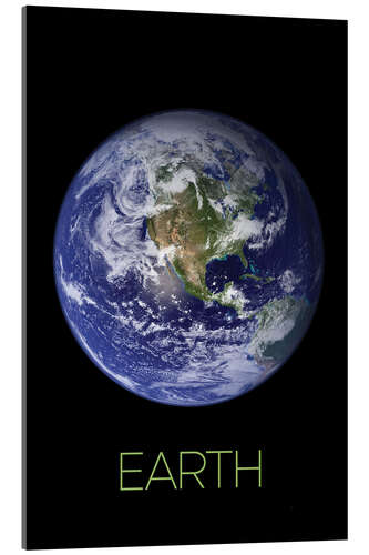 Akryylilasitaulu Earth IV