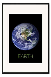 Gerahmter Kunstdruck Earth IV