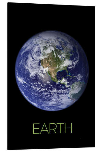 Tableau en plexi-alu Earth IV