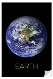 Wandsticker Earth IV