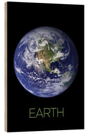Obraz na drewnie Earth IV