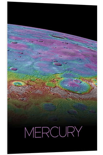 Foam board print Mercury II