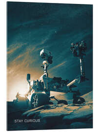 Acrylic print Curiosity, Mars Exploration Rover - NASA