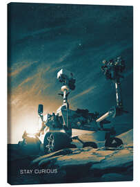 Obraz na płótnie Curiosity, Mars Exploration Rover - NASA