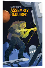 Cuadro de metacrilato Some User Assembly Required - NASA