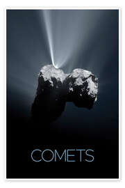 Wall print Comets - NASA
