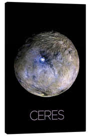 Canvas print Dwarf Planet Ceres - NASA