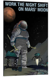 Alubild Work The Night Shift On Mars' Moon