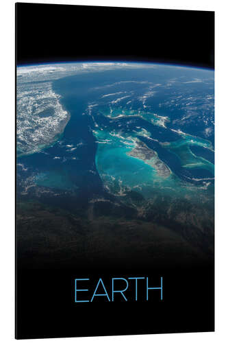 Aluminium print Earth III