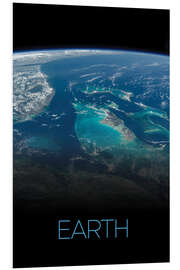 Foam board print Earth III