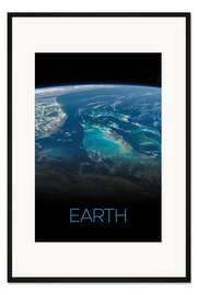 Gerahmter Kunstdruck Earth III