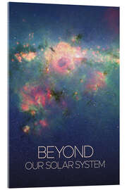 Acrylglas print Beyond Our Solar System III