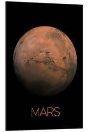 Acrylglas print Mars