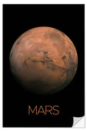 Wall sticker Mars