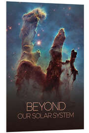 Foam board print Beyond Our Solar System II