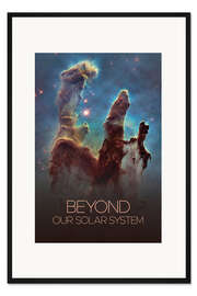 Gerahmter Kunstdruck Beyond Our Solar System II