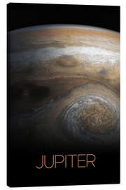 Canvas print Jupiter III - NASA