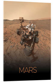 Akrylbilde Mars-Rover - NASA
