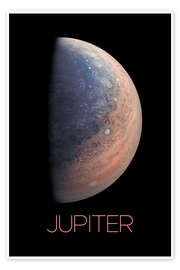 Wall print Jupiter II - NASA