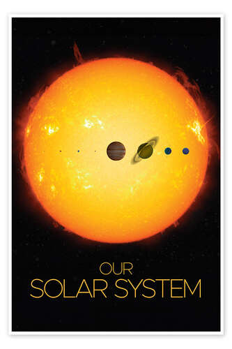 Poster Our Solar System